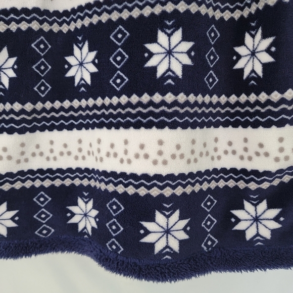 TRAIL CREST Women's Blur/White Flush Nordic Sherpa Lined Jacket Size XS Pockets - Picture 9 of 12